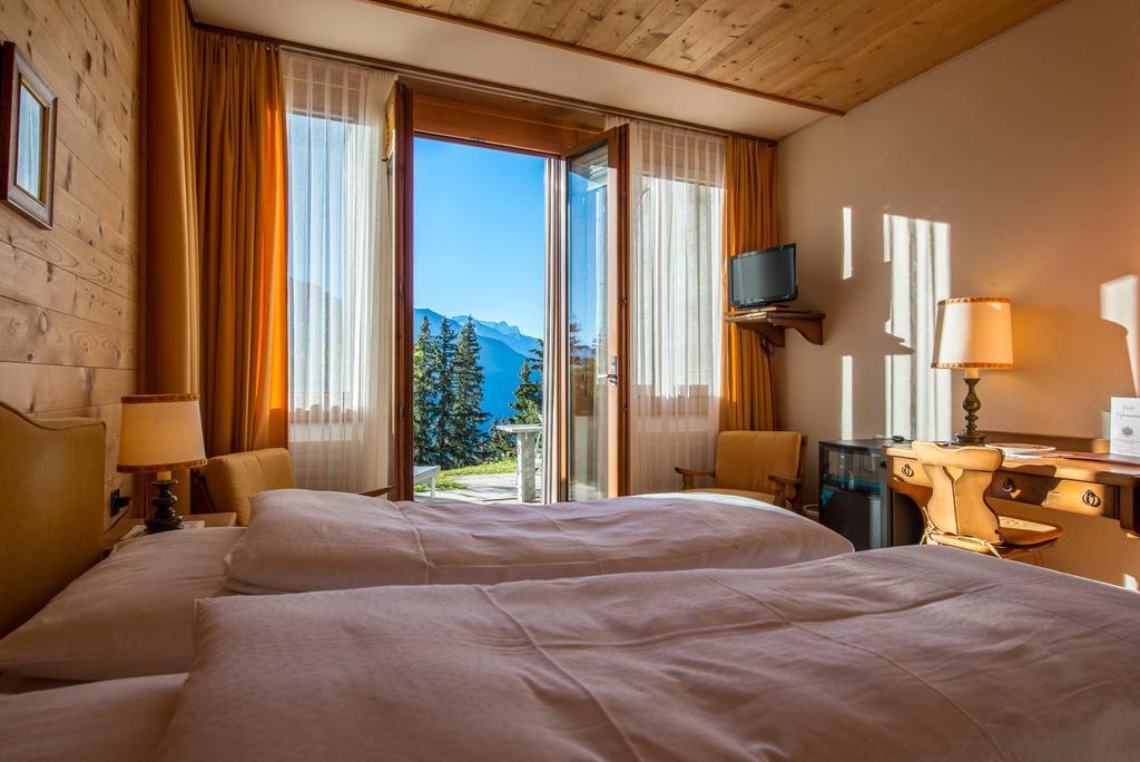 Swiss Chalet-Style Hotel Walliser Spycher Riederalp Exterior photo